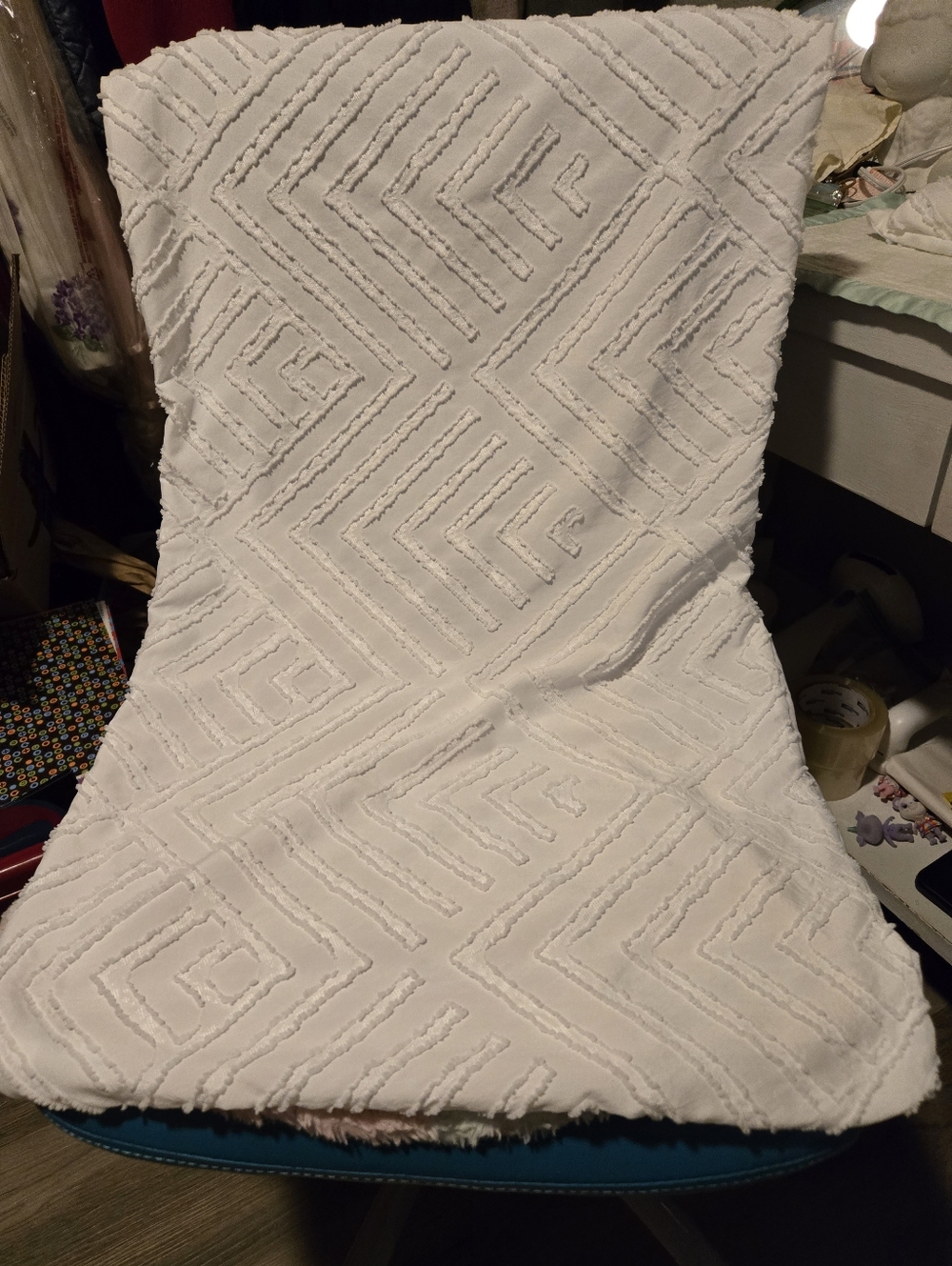 Wendy Bellissimo White Home King Size Pillow Shams. Set Of 2.